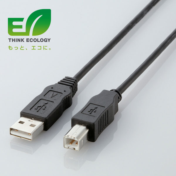 ڥ᡼Բġۥ쥳 USB֥ (A-B)1.0m USB2-ECO10Ѵ ֥ AB