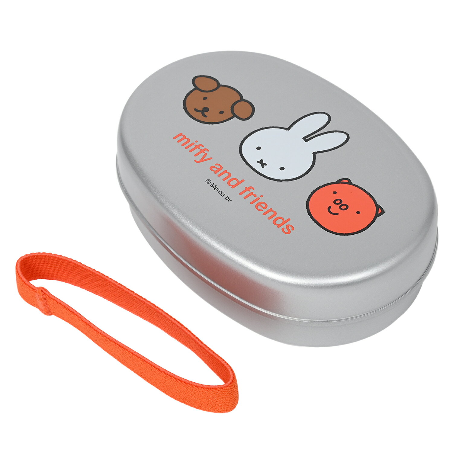 【お取り寄せ】【メール便不可】MF809クツワ アルミ弁当箱 miffy ミッフィーお弁当箱 電子レンジ可 ミッフィー