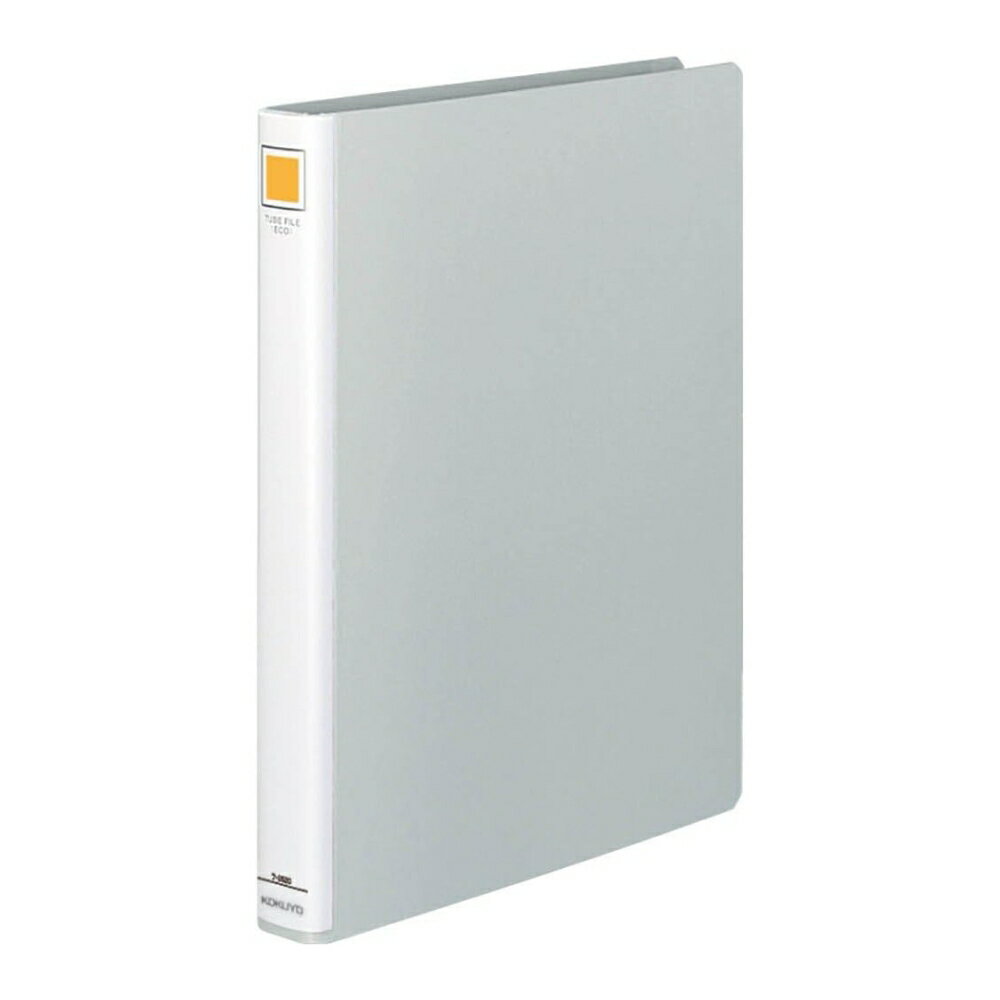 乐天商城 - 【メール便不可】フ-E620Cコクヨ チューブファイル 〈エコ〉 S型 A4 200枚収納 シルバー