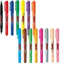 【メール便対応】PM120T三菱鉛筆 ユニプロッキー 丸芯・細字+極細 0.9+0.4mm 径13×長145mm 水性ペン 勉強 手帳 日記 イラスト ノート ...