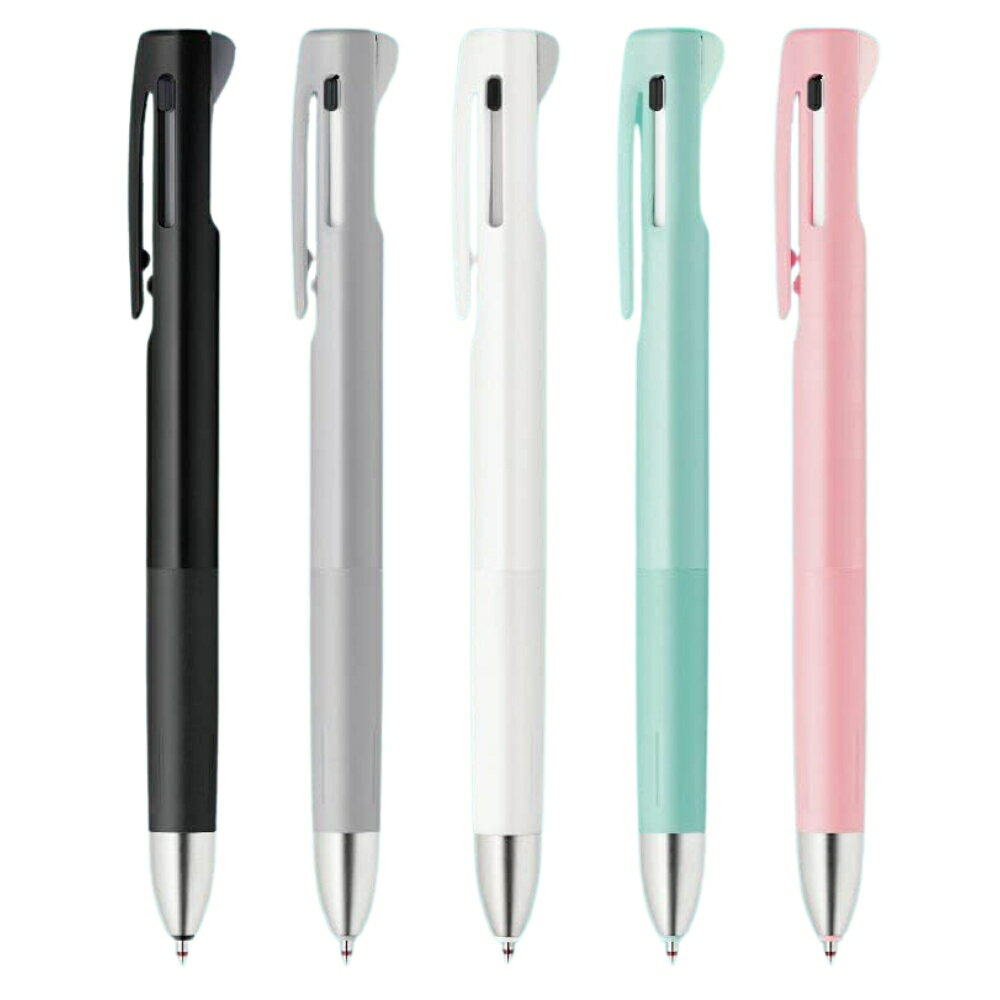 Rakuten - 【メール便対応】B2SAS88ゼブラ ブレン2＋S ボールペン黒赤とシャープペン 0.5/0.5mm 多機能ボールペン シャープペンシル 多色 中学生 高校生 勉強 事務 文房具 書きやすい