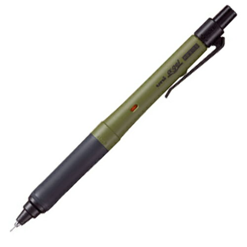 M51009GG1P.18三菱鉛筆 ユニ アルファゲル スイッチ 0.5mmダークオリーブクルトガ ホールド 勉強 授業