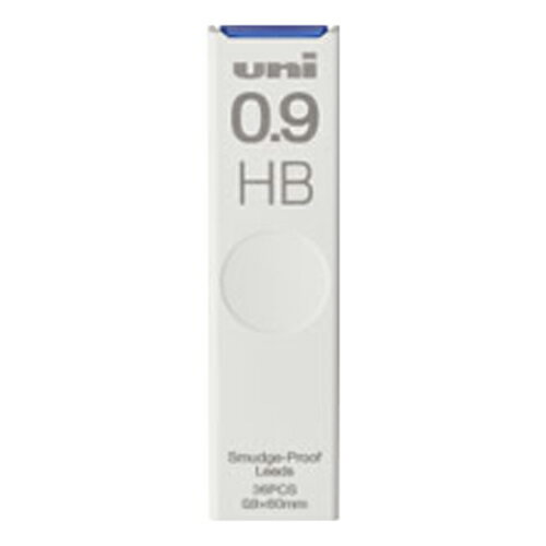【メール便対応】ULS0936HB三菱鉛筆 ユニ シャープ芯 0.9mmHBユニ 替え芯 シャープペンシル