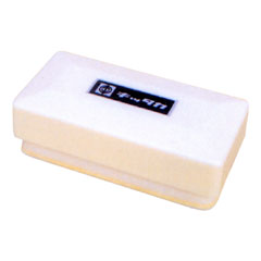 【メール便対応】橘高白墨 ホワイトボード用ラーフル（両面使用） プラ台フエルト製（大）No.4000 E-2214