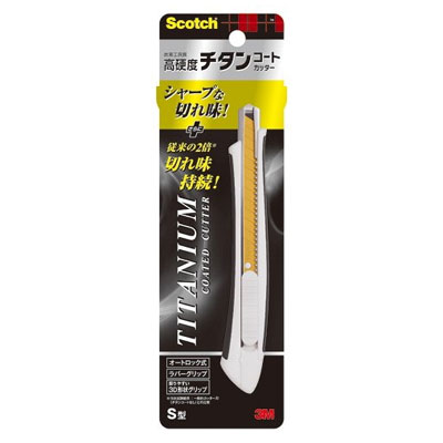 【メール便対応】TI-CHS住友スリーエム スコッチ チタンコートカッターSサイズ