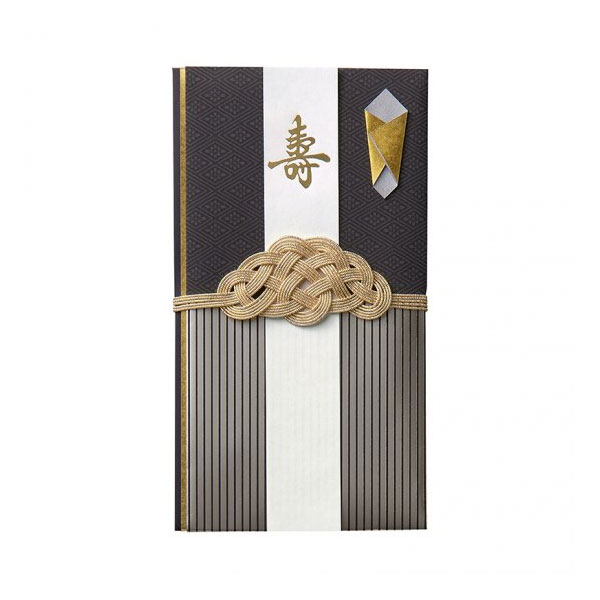 【メール便対応可能】マルアイ WASOU (和装) 金封黒紋 キ18D金封 お祝い 祝儀袋