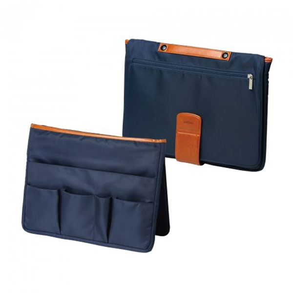 【メール便不可】UT-1256-Kソニック ユートリム ブリッジ A4ネイビー