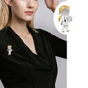 ブローチ 気質 女医イメージ ブローチ ファッション 可愛い ブローチ 大人 かわいい アクセサリー 贈り物 レディース キルトピン パーティー 普段着 おしゃ...