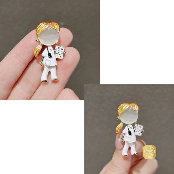ブローチ 気質 女医イメージ ブローチ ファッション 可愛い ブローチ 大人 かわいい アクセサリー 贈り物 レディース キルトピン パーティー 普段着 おしゃれ 2