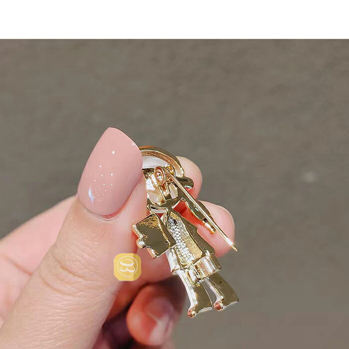 ブローチ 気質 女医イメージ ブローチ ファッション 可愛い ブローチ 大人 かわいい アクセサリー 贈り物 レディース キルトピン パーティー 普段着 おしゃれ 3