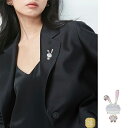 うさぎ ブローチ ファッション 可愛い ピンク ブローチ 大人 かわいい アクセサリー 贈り物 レディース ガールズ キルトピン パーティー 普段着 入学式
