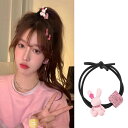 【500円以上の注文送料無料】うさぎヘアゴム おしゃれ ヘアバンド キラキラ輪ゴム 動物 可愛い ヘアアクセサリー おしゃれ リングゴム 髪飾り 髪留め 発表会 パーティー ポイント消化