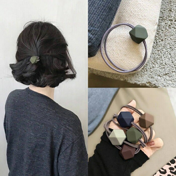 【500円以上の注文送料無料】ヘアゴム おしゃれ 多角形キューブ ヘアバンド 輪ゴム 多角形キューブ 子供ヘアアクセサリー キッズ アクセサリー レディース 髪飾り 髪留め 可愛い 発表会 パーティー 卒業式 オシャレ ポイント消化