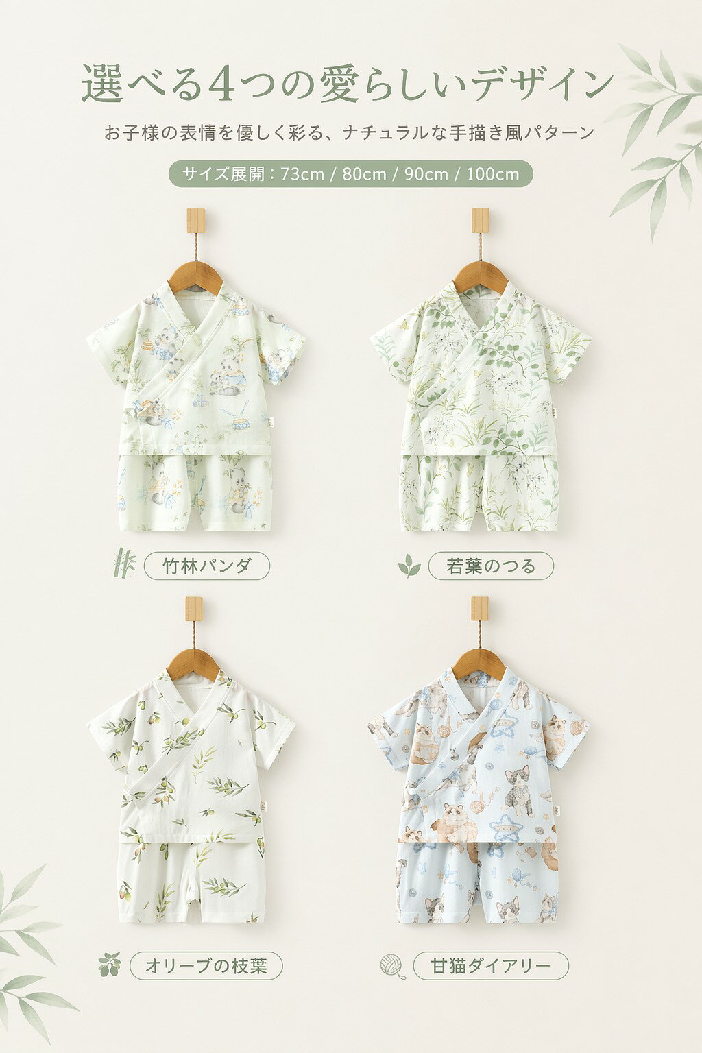 ベビー 甚平 和風 キッズ 甚平 子供 上下セット 子供 甚平 セット キッズ ベビー服...