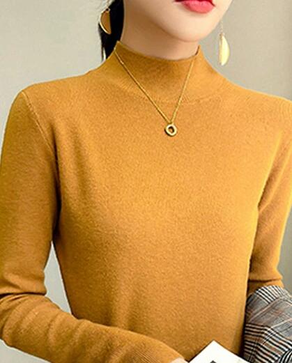 楽天市場】カシミヤ セーター タートル（カラーイエロー）（トップス