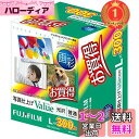 【楽天ランキング1位獲得】FUJIFILM 写真用紙 画彩 光沢 L 300枚 WPL300VA