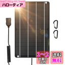 FlexSolar ソーラーパネル 6W 5V 高性能単結晶 usb超薄携帯型 屋外 防水 ソーラー充電器 スマホなどに対応