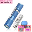 LUMINTOP小型軽量LED懐中電灯 フラッシュライト 明るさ900ルーメン 連続点灯60時間 5モード/電池付き/マジくテール付き IP68 完全防水 耐衝撃1.5M 単三電池対応 防災 停電対策 ハンディライト (Tool AA 3.0-BLUE)………