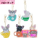 Amyaker ダイヤモンドアート キット DIY キーホルダー 5Dダイヤモンド塗装キット ダイアモンドビーズ キーホルダー 両面全貼り付け DIY手作り キ...
