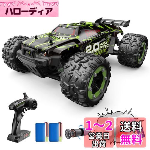 DEERC 饸 饸󥫡 ե 60km/h ֥饷쥹 RC åץ졼 4WD 1:18 ɿ Ѿ׷ ...