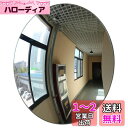 FANAHOKO ガレージミラー貼り付けタイプ カーブミラー家庭用 曲面率:380R 丸型 直径:25.5cm