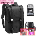 K&F Concept カメラバッグ おしゃれ カメラリュック カメラバックパック 2気室 20L 大容量 レインカバー付き 撮影バッグ 防水 一眼レフ/DSLRカメラ/レンズ/16インチPC/三脚収納可 出張/旅行/撮影用バッグ(2)