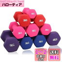 MOJEER ダンベル【2個セット1kg 2kg 3kg 4kg 5kg 6kg 8kg10kg】【 選べる4色】 筋トレ ダイエット 鉄アレイ ソフトコーティング (2kg×2個 /パープル)(4)