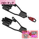 Athvcht ゴルフグローブ ハンガー 2個セット グローブハンガー キャディーバッグ 取付 ホルダー 手袋 ハンガー 乾燥 型崩れ防止 男女兼用 2個セット (レッド)
