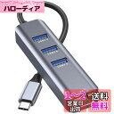 USB C 有線LANアダプター、 Vilcome 4-in-1 USB Type C 有線LAN変換アダプター 【3つのUSB-A 3.0ポートウェブ会議対応 / 10/100/1000Mbpsまで RJ45イーサネットポート ドライブ不要】MacBook Pro 2018 / 2019、iPad Pro他対応 会社勤務に最適(2)