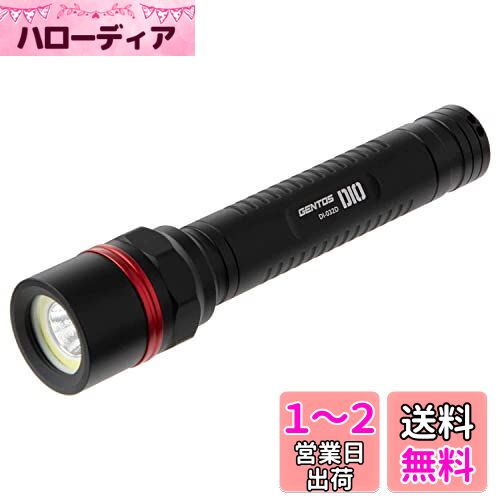 GENTOS(ȥ)  LED饤 ñ3Ӽ 350롼 DIO DI-032D ϥǥ饤 եå饤
