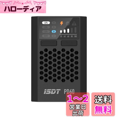 ISDT PD60 XT60ͥ 60W 6A Хåƥ꡼Х󥹽Ŵ Type-C  1-4S LipoХåƥ꡼ Life L...
