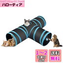 トンネルペット用の おもちゃ トンネル ペット玩具, 猫トンネル ペット用品おもちゃ キャットトンネル 折りたたみ式3つのトンネル 子犬 うさぎ フェレットなど噛むおもちゃ ボールに付き (ブラック)