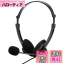 バッファロー BUFFALO 両耳ヘッドバンド式ヘッドセット USB接続 ブラック BSHSUH12BK