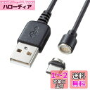 サンワサプライ Magnet脱着式USBType-Cケーブル(データ&充電)1m KU-MGDCA1