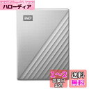 ウエスタンデジタル(Western Digital) WD ポータブルHDD 4TB USB Type-C シルバー My Passport Ultra 暗号化 パスワード保護 外付けハードディスク / メーカー3年保証 WDBFTM0040BSL-WESN 国内正規代理店品