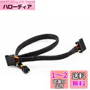 joleully SATA 15ピン x2 - Mini 6ピン ATX Dell Inspiron 3668 3653 3650 HDD SATA電源ケーブル交換用 12インチ(30cm)(2)