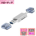 Cablecc USB-C Type C/USB 2.0 to NM Nanoメモリーカード&TF Micro SD Card Reader for Huawei Cell Phone&Laptop(2)