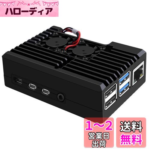 GeeekPi Raspberry Pi 4ޡʥǥ奢եդRaspberry Pi 4ѥå֥ߥ˥⥱...