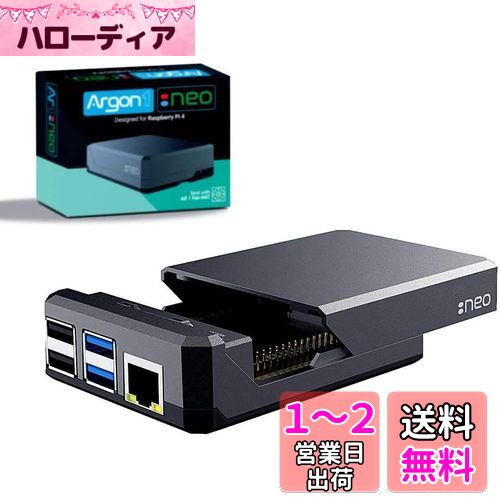 GeeekPi Raspberry Pi 4Argon NEO֥åߥ˥⥹饤ɼȥåץҡȥդRaspbe...