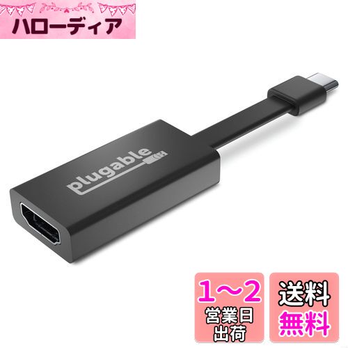 Plugable USB-C - HDMI Ѵץ 4K30Hz, Thunderbolt 3 бƥࡢMacBook Pro...