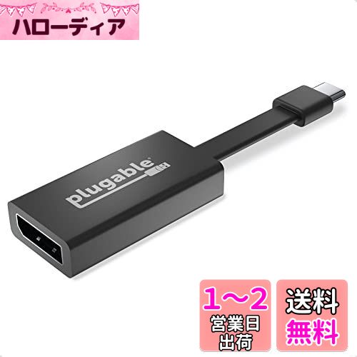 Plugable USB-C - DisplayPort Ѵץ 4K60Hz, Thunderbolt 3 бƥࡢMacB...