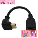 ViViSun【JCT請求書発行可能】HDMI 延長ケーブル ハイスピード 4K/3D画質 オス-メス 金メッキ端子 90°L型 HDMIタイプA オス- HDMIタイプA メス (下L 0.5m)(2)
