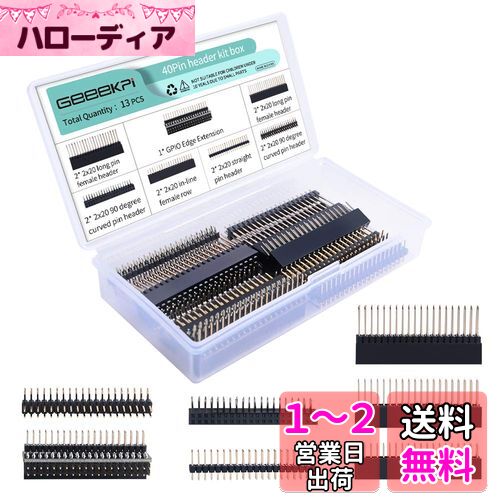 GeeekPi 2x20 40ԥ󥹥å󥰥᥹إååȡ7Ļ͡Raspberry Pi GPIOå󥰥إåʹ13...