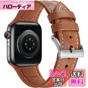 コンパチブル Apple Watch バンド 41mm 40mm 38mm、コンパチブルiWatch通用ベルト Apple Watch SE2 SE Series 9/8/7/6/5/4/3/2/1に対応 レザーシリコン一体型交換ストラップ (38mm 40mm 41mm、ブラウン)