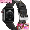 Tasikar コンパチブル Apple Watch バンド 41mm 40mm 38mm、コンパチブルiWatch通用ベルト Apple Watch SE2 SE Series 9/8/7/6/5/4/3/2/1に対応 レザーシリコン一体型交換ストラップ (38mm 40mm 41mm、ブラック)