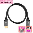 Cablecc HDMI 2.1ケーブルUltra-HD UHD 8K 60hz 4K 120hzケーブル48Gbsオーディオ&イーサネットHDMIコード2m(2)