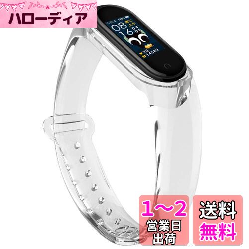 Miimallڥꥢ Xiaomi Mi Band 5/Mi Band 6ꥢХ 㥪 ߥХ5 򴹥٥ TPUХ...