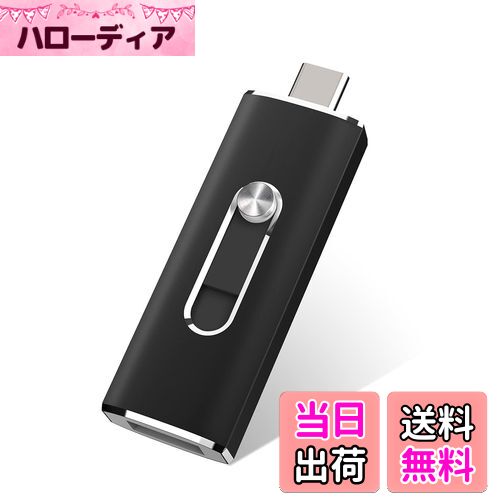 【送料無料】USBメモリ64GB USB 3.1 2in1 Type-C フラッシュドライブデュアルドライブ USBサムドライブ超高速 64GB USB Cドラ...