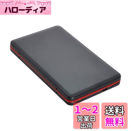 cablecc USB2.0 480Mbps - 1.8インチ Micro SATA 16ピン 7+9 SSD HDD 外付けハードディスクエンクロージャー