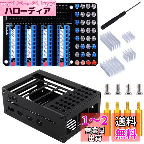 GeeekPi Raspberry Pi 4 GPIOͥαἰü֥쥤ȥܡHATåȡGPIOơLEDդˡRa...
